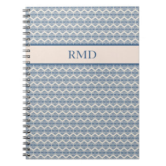 Caderno Espiral Diário personalizado por Wilie Maude Designs