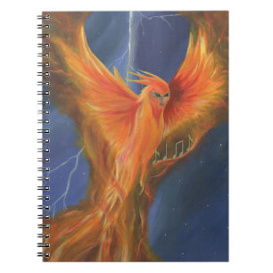 Caderno Espiral Diário Phoenix