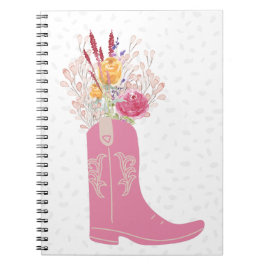 Caderno Espiral Diário Sul de Chic Cowgirl