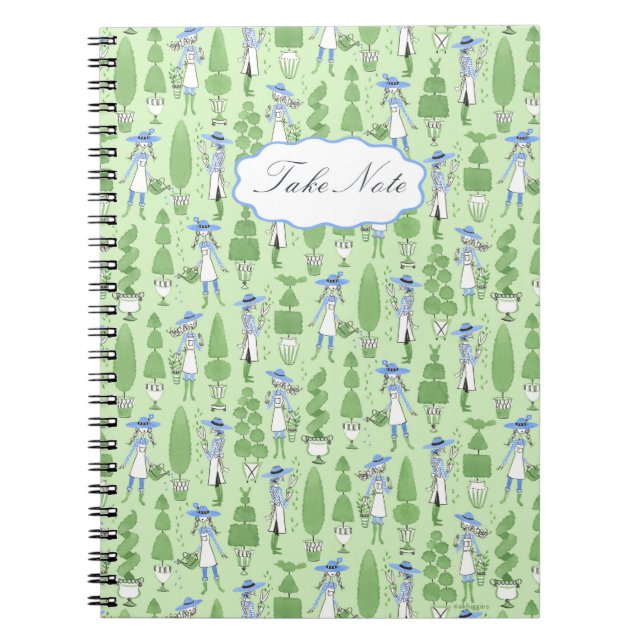 Caderno Espiral Diário tópico (Frente)