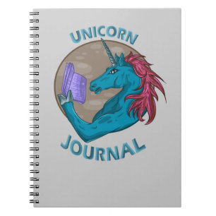 Caderno Espiral Diário Unicorn