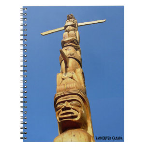 Caderno Espiral Diário Vancouver Notebook Vancouver Souvenir