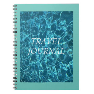 Caderno Espiral Diário VIAGEM DE ÁGUA