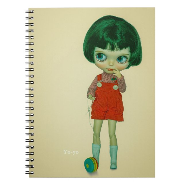 Caderno Espiral Diário ・Yo-yo (Frente)