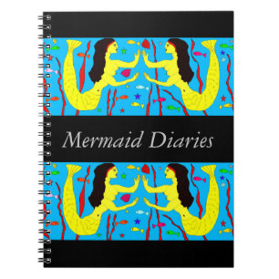 Caderno Espiral Diários da sereia