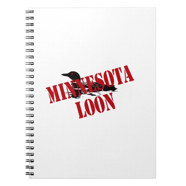 Caderno Espiral Diários do Minnesota (Frente)