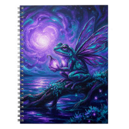 Caderno Espiral DiárioSapoÁrvoreEnfeitiçado