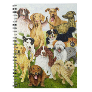 Caderno Espiral Dias de cão