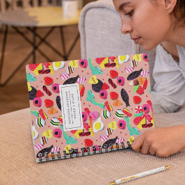 Caderno Espiral Dias de os namorados bonitos você é tão doce doce 