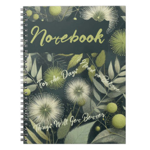 Caderno Espiral Dias em que preciso acreditar que as coisas vão me