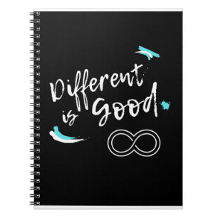 Caderno Espiral Diferente é bom Design