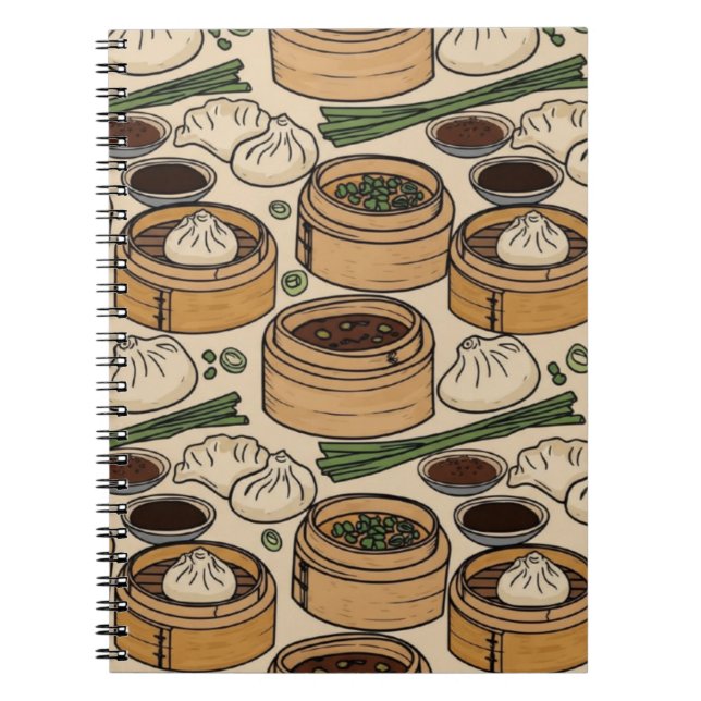 Caderno Espiral Dim Sum Time (Frente)