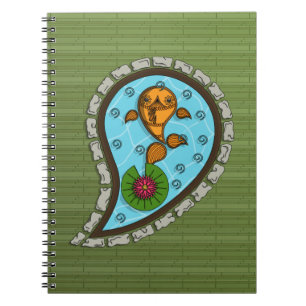 Caderno Espiral Dimensiona o notebook Goldfish