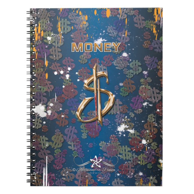 CADERNO ESPIRAL DINHEIRO (Frente)