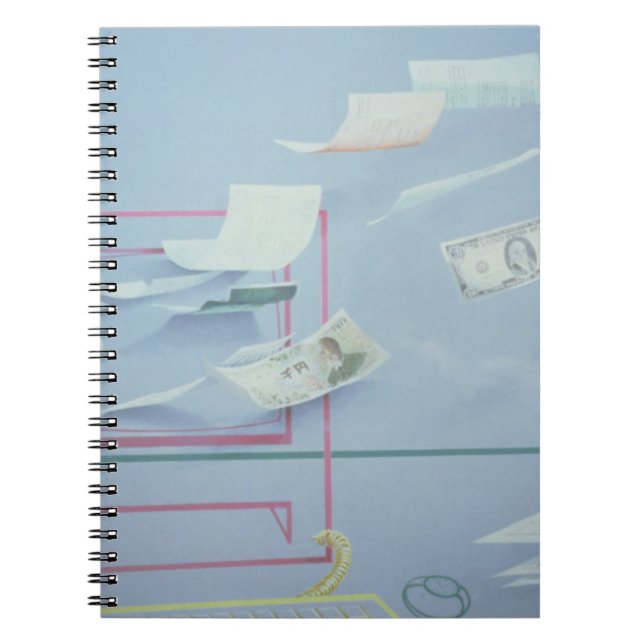 Caderno Espiral Dinheiro executivo mim (Frente)