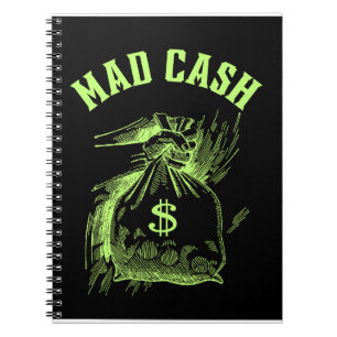 Caderno Espiral Dinheiro Louco