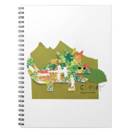 Caderno Espiral Dino Rugido - Arte Infantil para o CHOC