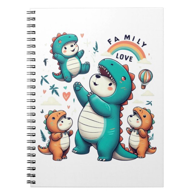 Caderno Espiral DinoBear Bond (Frente)