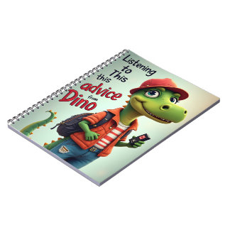 Caderno Espiral dinossauro