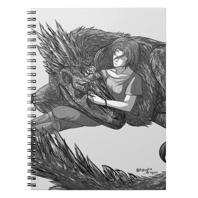Caderno Espiral Dinossauro Sonolento (Frente)