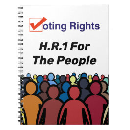 Caderno Espiral Direitos De Voto RH1 Para A Lei Pessoas