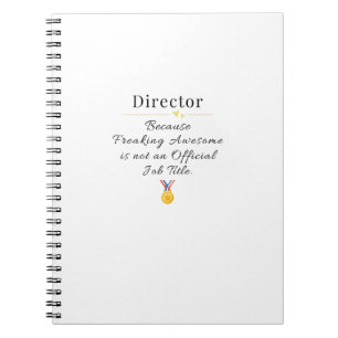 Caderno Espiral Diretor