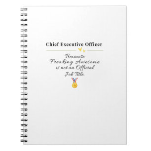 Caderno Espiral Diretor Executivo