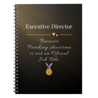 Caderno Espiral Diretor Executivo