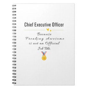 Caderno Espiral Diretor Executivo