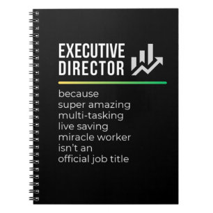 Caderno Espiral Diretor Executivo