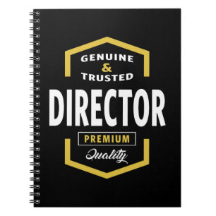 Caderno Espiral Diretor Genuíno Dar Ideias
