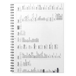 Caderno Espiral diretório de raiz do linux