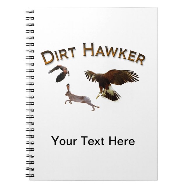 Caderno Espiral Dirt Hawker (Frente)