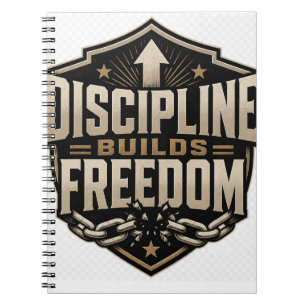 Caderno Espiral Disciplina Constrói Motivação para o Sucesso Mínim