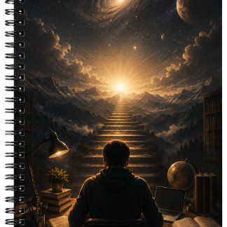 Caderno Espiral Disciplina Hoje, Sucesso Amanhã | Motivacional
