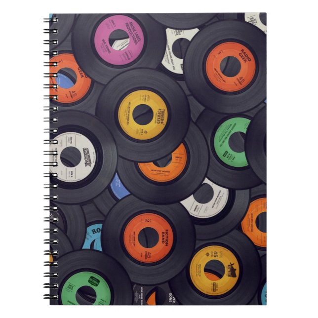 Caderno Espiral Disco Diário (Frente)