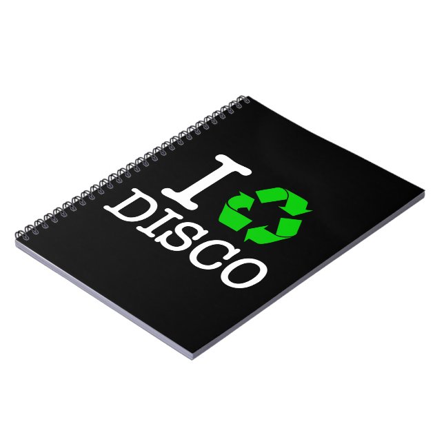 Caderno Espiral Disco do Reciclar (Left Side)