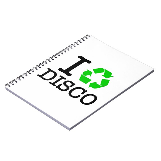 Caderno Espiral Disco do Reciclar (Left Side)