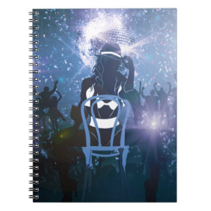 Caderno Espiral Disco Heartbeat
