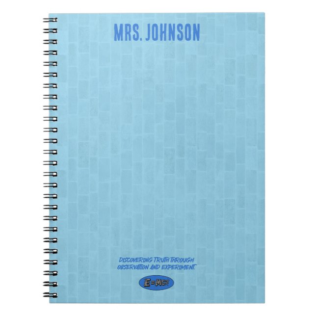 Caderno Espiral Discovering Truth: Observation & Experiment  (Frente)