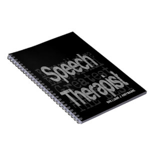 Caderno Espiral Discurso Terapista Extraordinário PERSONALIZADO