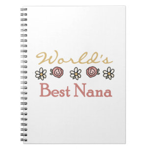 Caderno Espiral Disias e Rosas Melhores Presentes de Nana