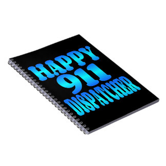 Caderno Espiral Dispatcher Feliz 911