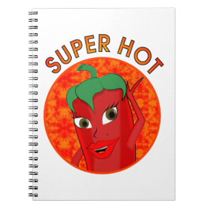 Caderno Espiral Diva Super Pepper