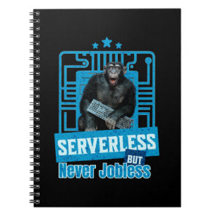 Caderno Espiral Diversão em macaco do Engenheiro de software para