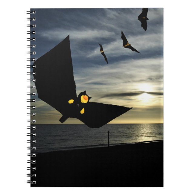 Caderno Espiral Diversão para o Halloween (Frente)