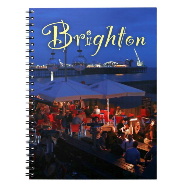 Caderno Espiral Divertido em Brighton! (Frente)