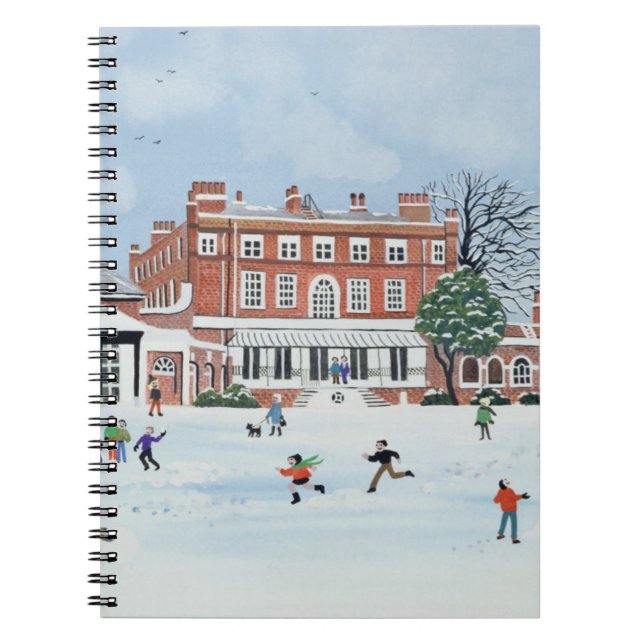 Caderno Espiral Divertimento 1991 da neve (Frente)