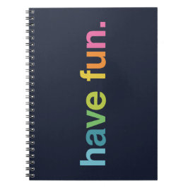 Caderno Espiral Divirta-se