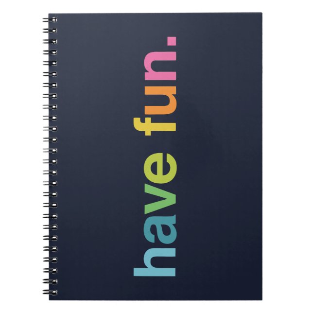 Caderno Espiral Divirta-se (Frente)